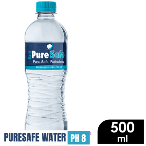 puresafe 500ml – purified, mineral‑enriched bottled water