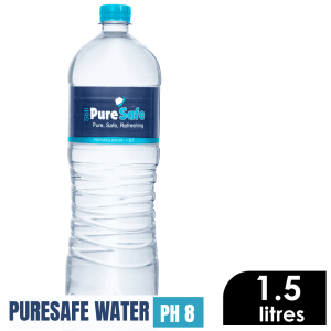 puresafe 1.5l – purified, mineral‑enriched bottled water