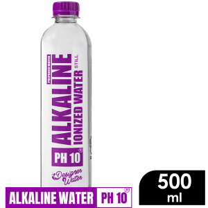 designer water alkaline ph10 – 500ml (24 pack)